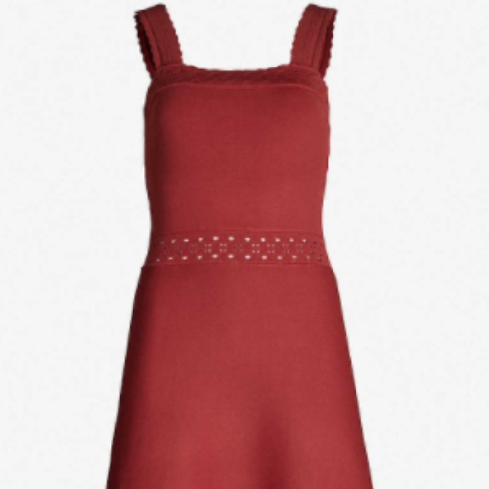 NWT Sandro "Alyson" Classy, Sexy Knit Dress with Cardigan